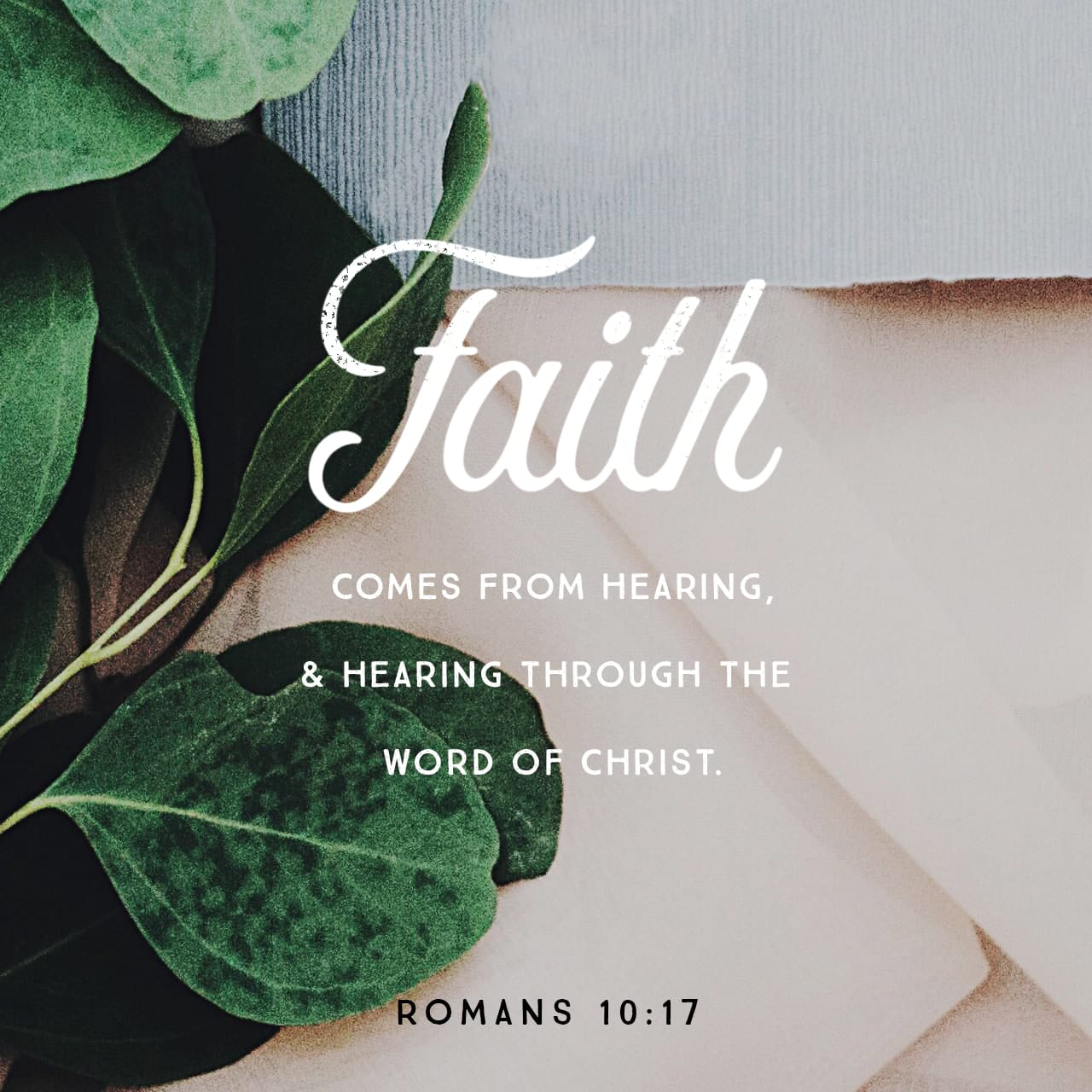 Have Faith…
