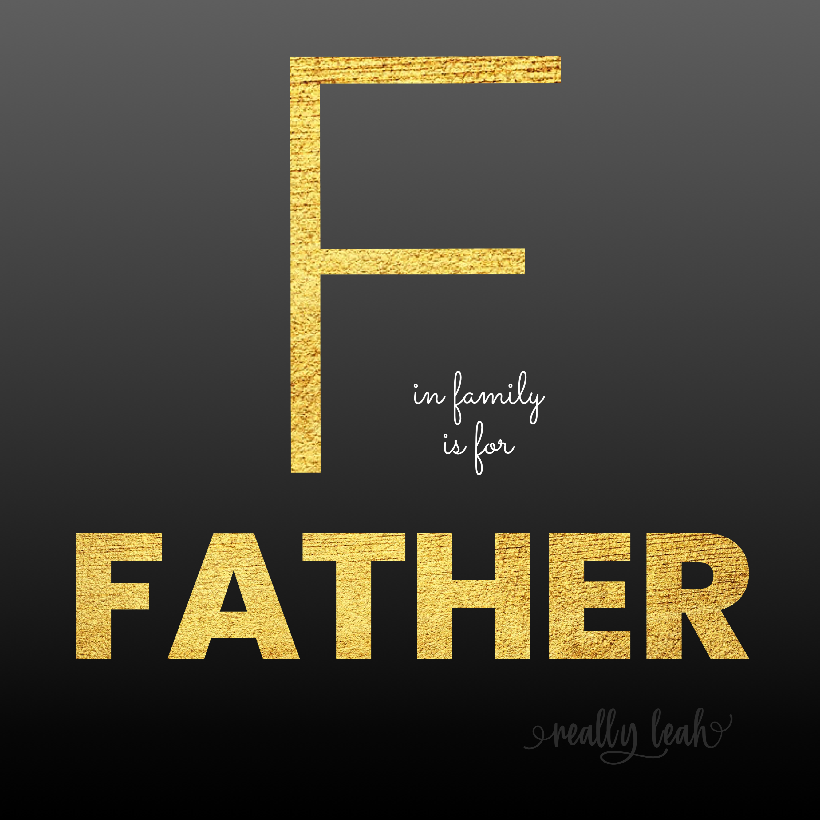 A DAY FOR DADS