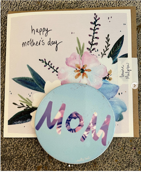 Honorable Mention: blue butterfly MOM