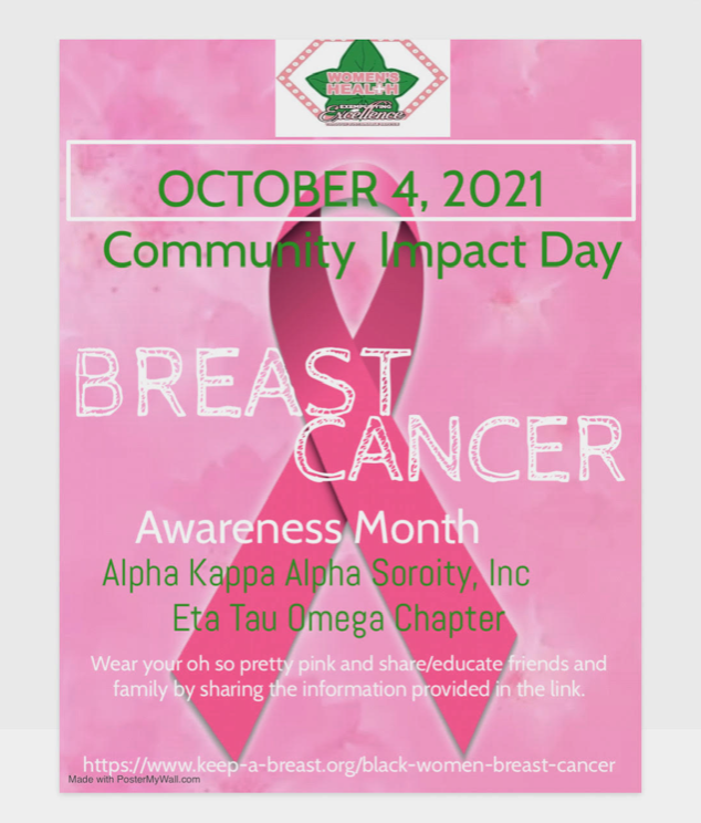 Fight Breast Cancer Mortalities with Education and Action 💕💚